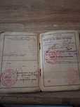 Książeczka wojskowa 1922r. List Oświęcim Brzezinka