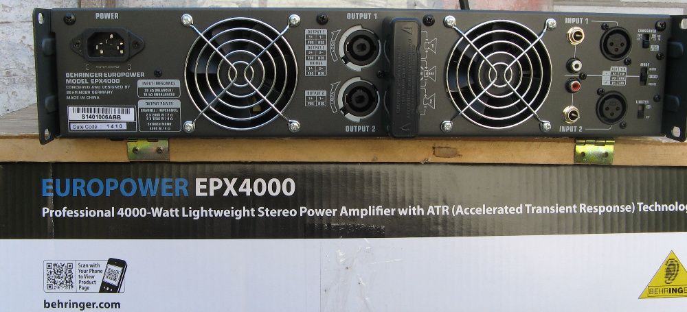 Усилитель мощности Behringer EPX4000