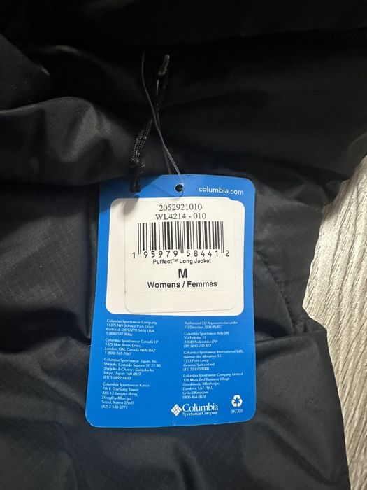 Жіноча куртка Columbia Puffect Long Jacket