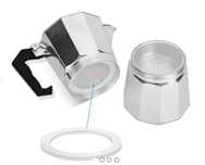Силиконовые прокладки для Кофеварка Bialetti 1, 2, 3, 6, 9, 12 ч