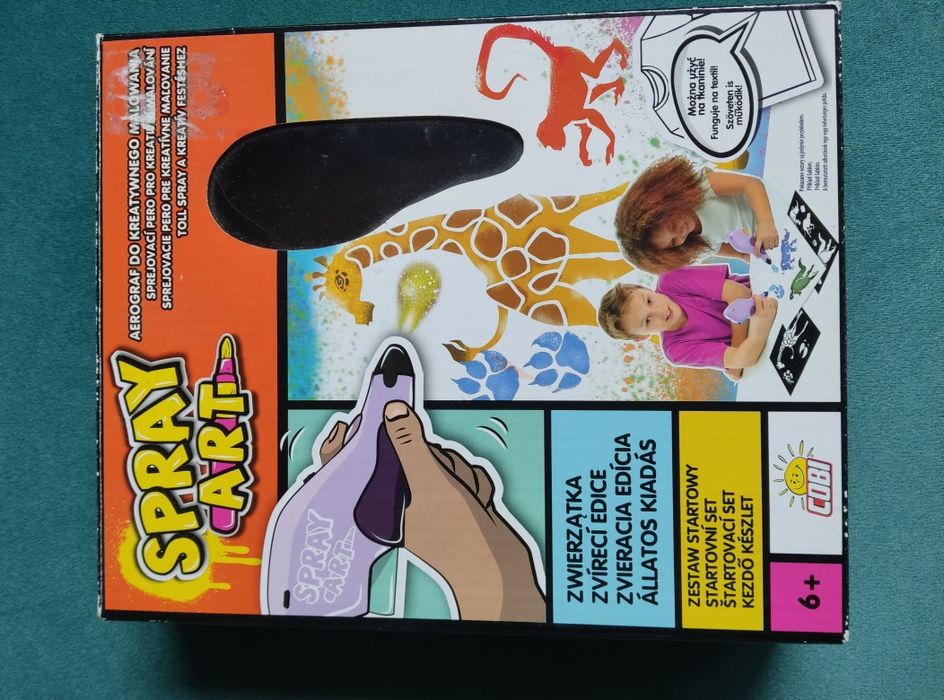 Aerograf spray art od Cobi