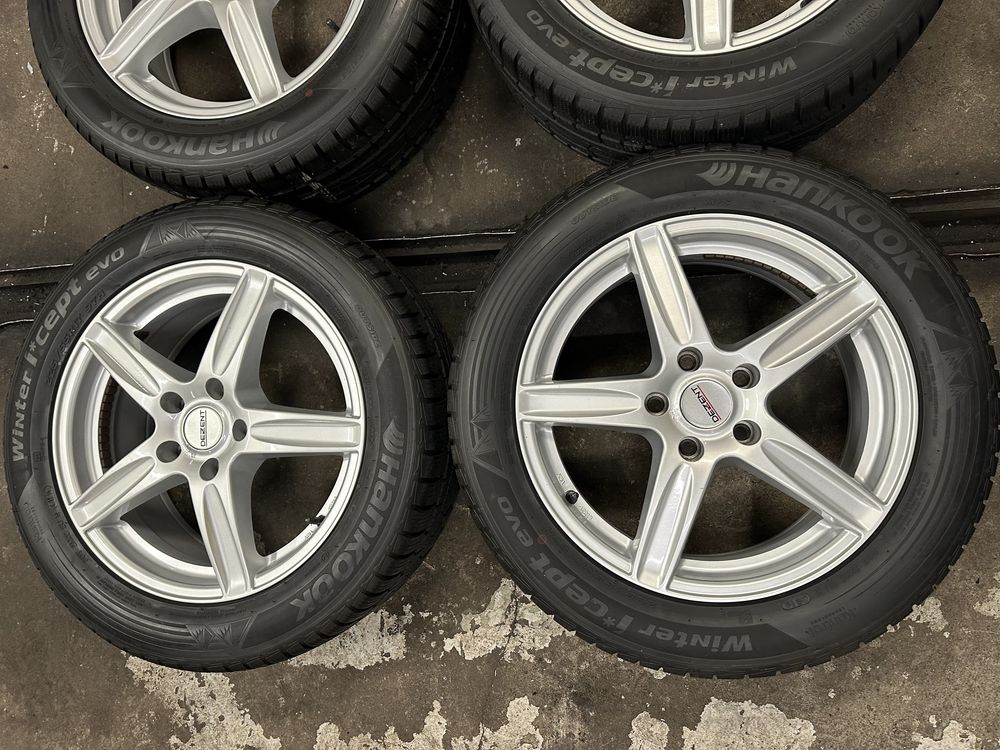 Koła zimowe 5x115 ET43 225/55 R17 Hankook Opel Insignia B Alufelgi