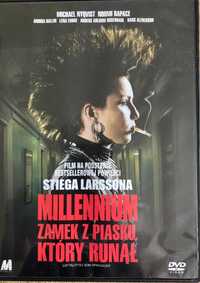 DVD "Millenium. Zamek z piasku, który runął", polskie napisy i lektor