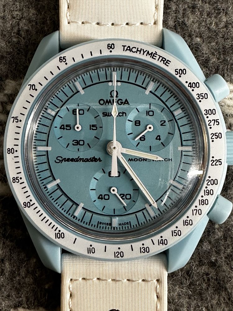 Годинник Omega x Swatch Mission to Uranus з коробкою!