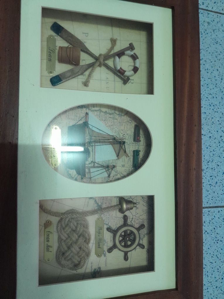 2 Quadros tema náutica