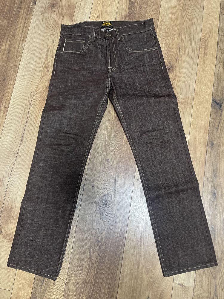 Американські джинси Brave Star 16oz 'Brown Bear' Japan Selvage Denim