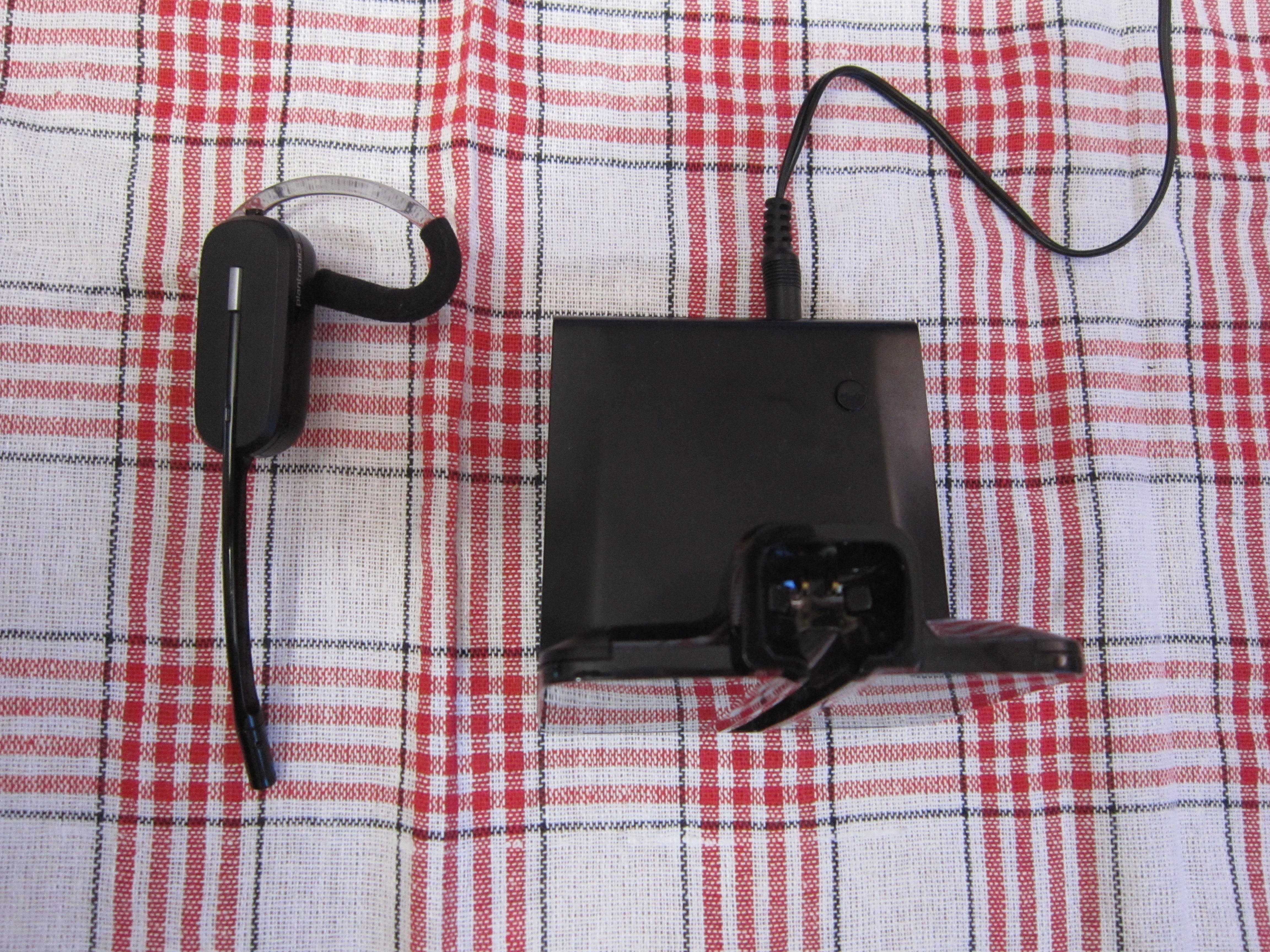 Słuchawki Plantronics Poly CS540 bezprzewodowe z mikrofonem stacja dok