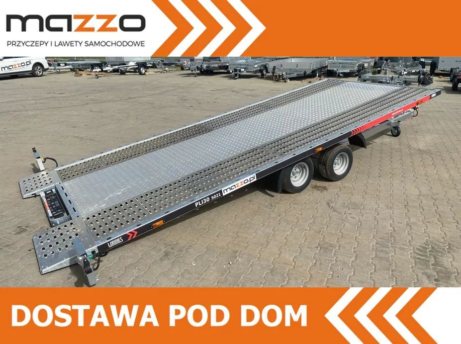 Lorries Laweta uchylna grawitacyjnie 500x201cm DMC3000kg OŚWIETLENIE LED SOLIDNA I WYTRZYMAŁA  Laweta uchylna grawitacyjnie 500x201cm DMC3000kg OŚWIETLENIE LED SOLID