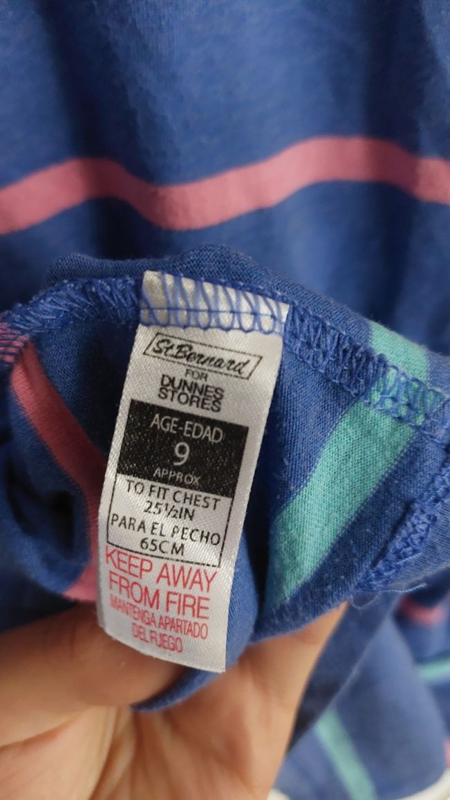Sukienka granatowa paski marynarska rozkloszowana dunnes stores 9 134