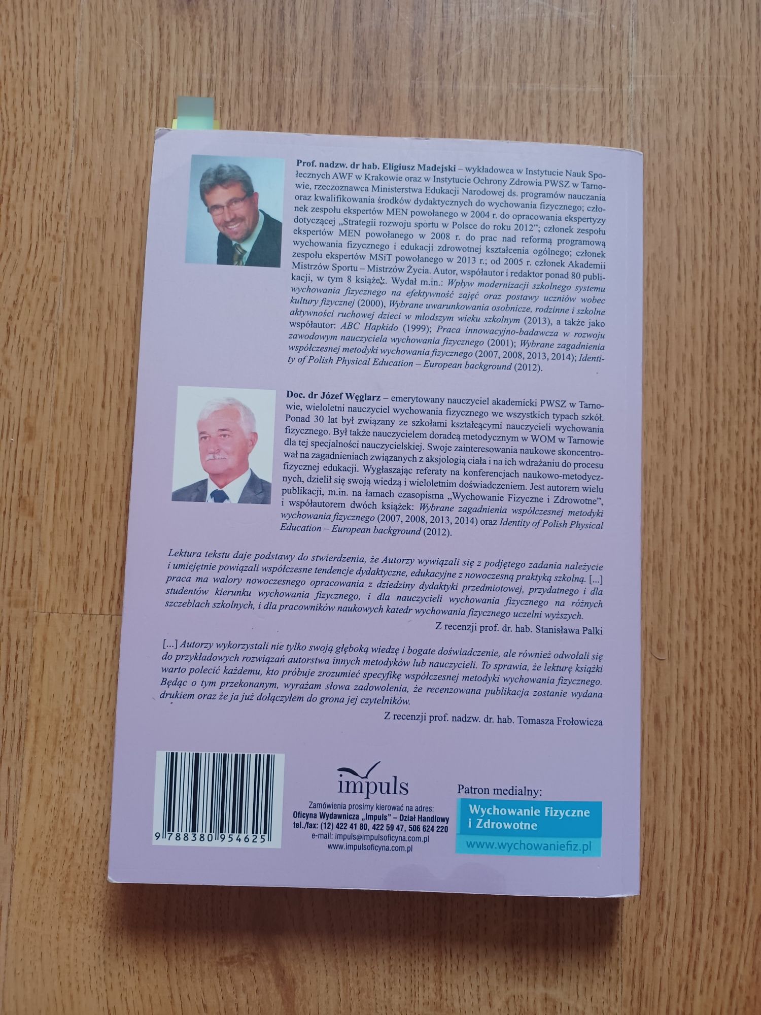 Wybrane zagadnienia współczesnej metodyki wychowania fizycznego