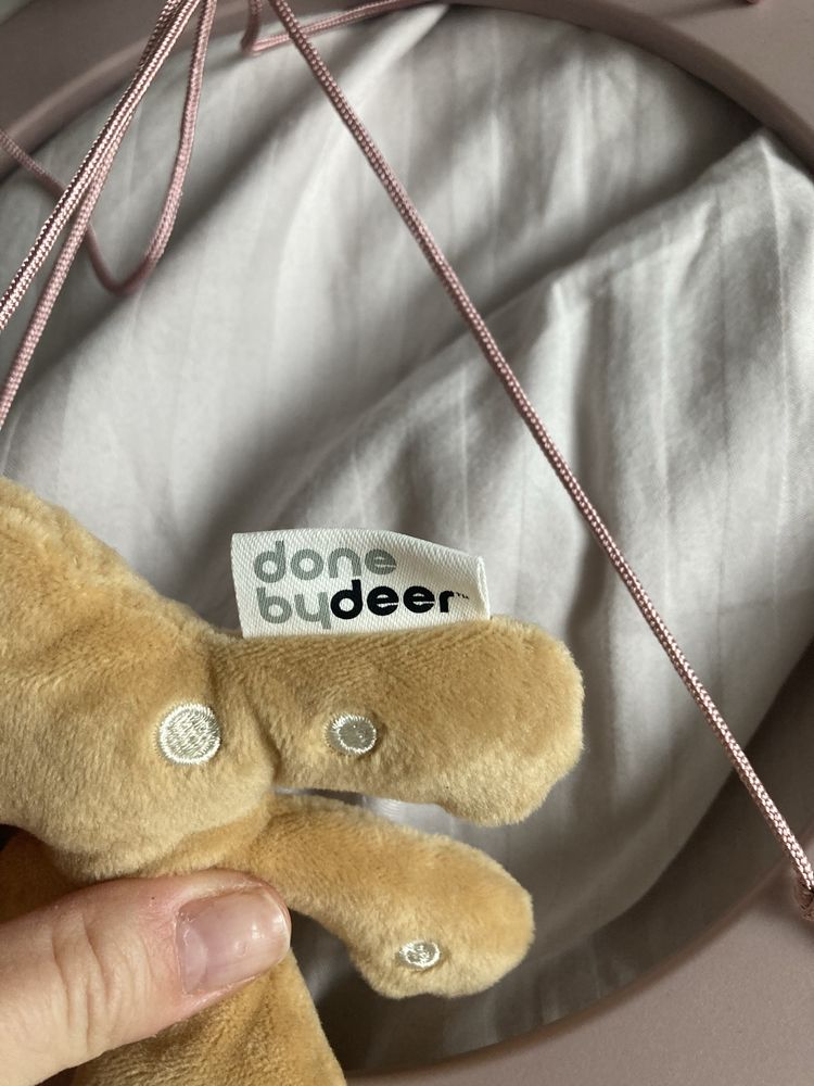 Karuzela do łóżeczka dziecięcego niemowlęcego done by deer boho fiolet