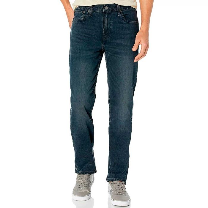 Мужские джинсы Levis 514 прямые темно синие Левис, Ливайс из США