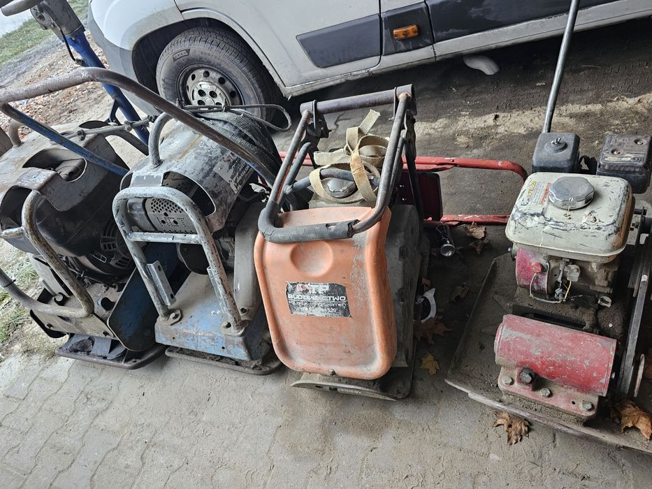 Zagęszczarki uszkodzone,Weber,belle,honda