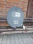 Antena satelitarna Cyfrowy Polsat HD z konwerterem uchwytem komplet