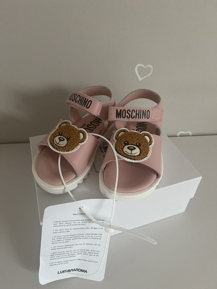 Босоніжки Moschino 25 р