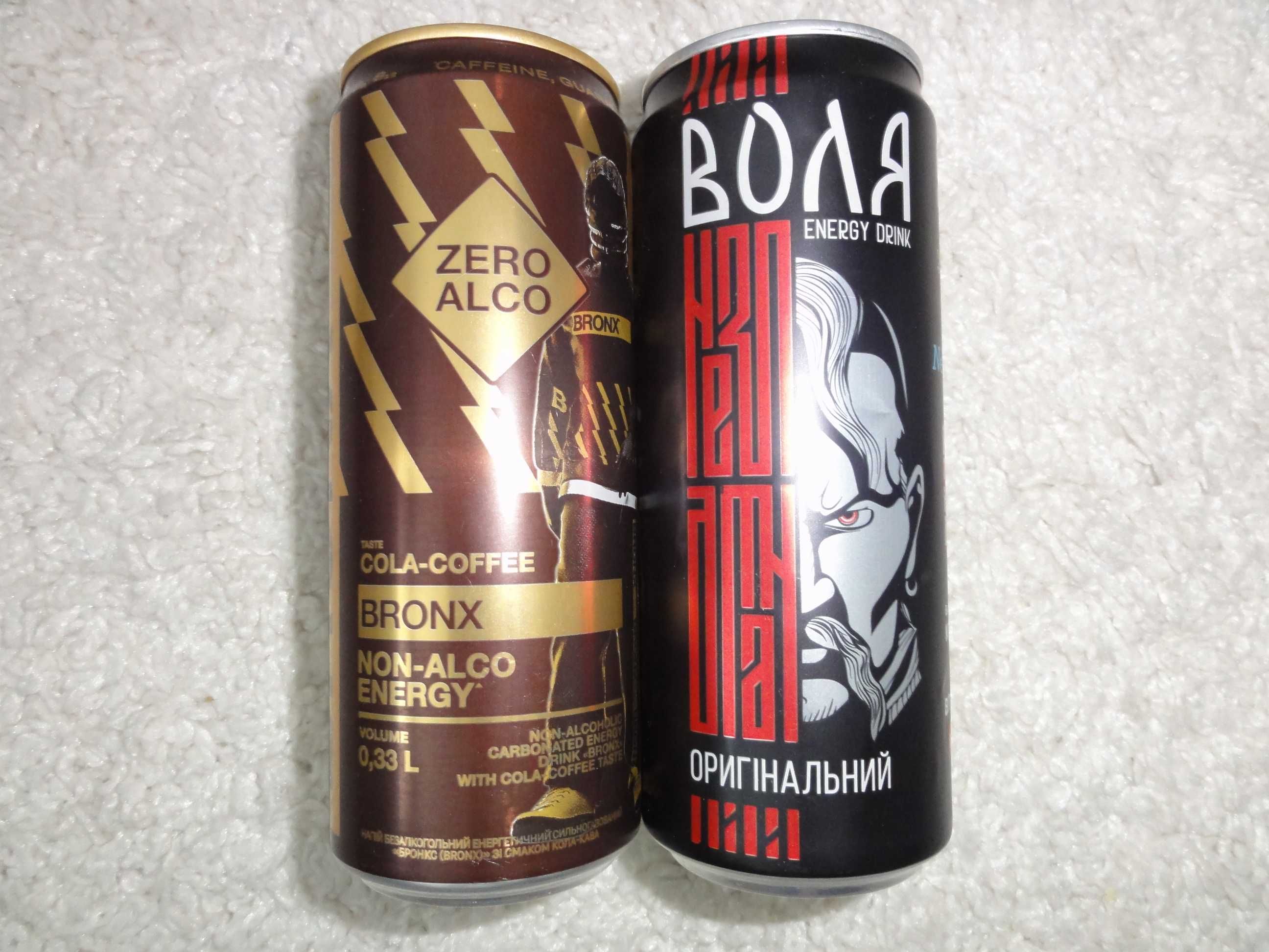 Банки жестяні з пива, води