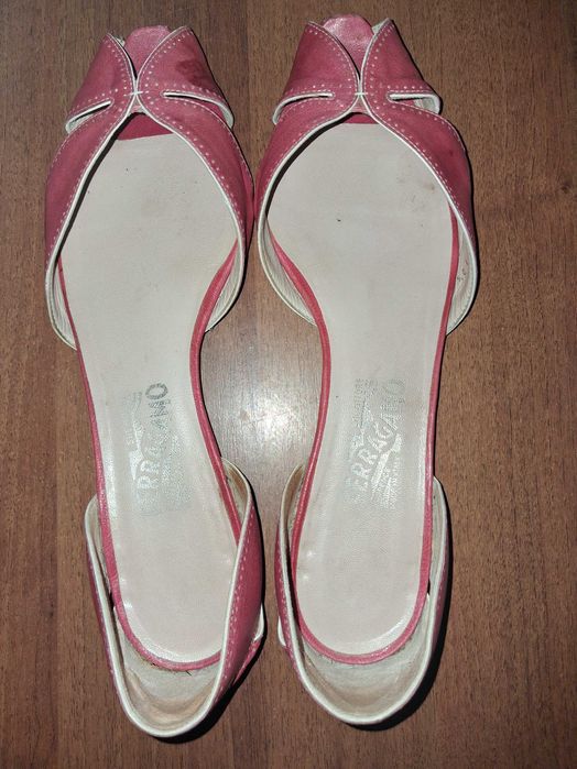 Salvatore Ferragamo мюлі черевики для літа шкіряні Італія