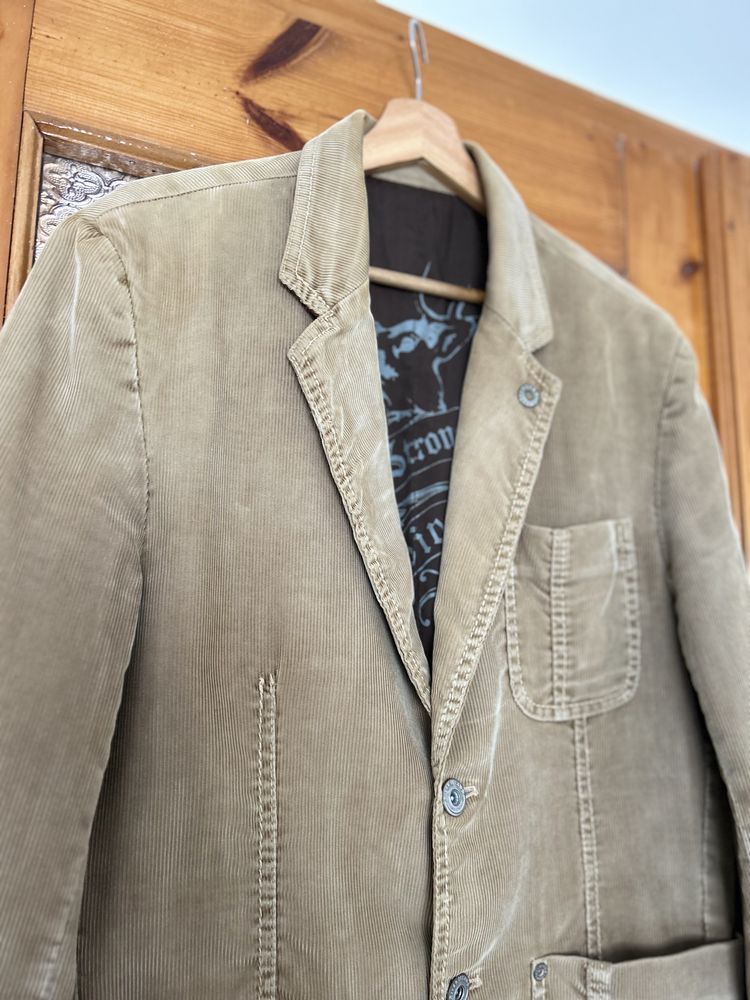Піджак чоловічий вельветовий River Island, М, олх доставка +комісія