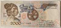 2 Notas de 2,000 Escudos da República Portuguesa   « Banco Portugal »