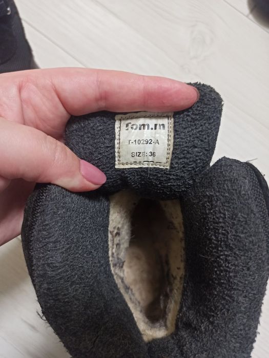 Дитячі сапожки Том М Grey на хлопчика, 36 розмір