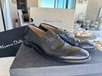 Sapato pele Massimo Dutti