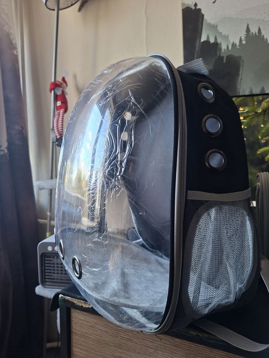 Plecak dla kota tylko możliwość przyjechania