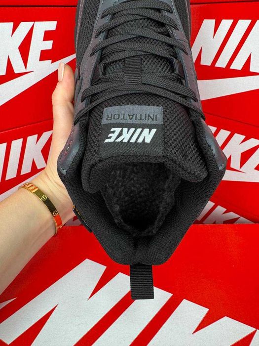 ХУТРО | Чоботи Nike Initiator | черевики чоловічі | взуття на зиму