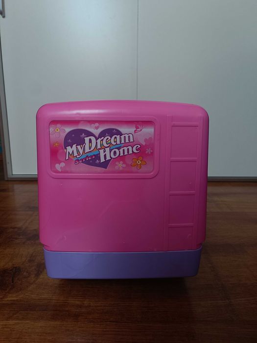 Kamper Barbie różowy + rower