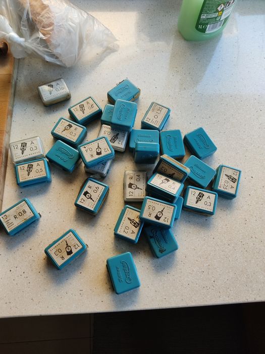 Pontas canetas técnicas Rotring nunca usadas