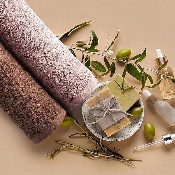 Ręcznik 70x140 kąpielowy BAWEŁNA minimalistyczny puszysty 500g/m2 Dali
