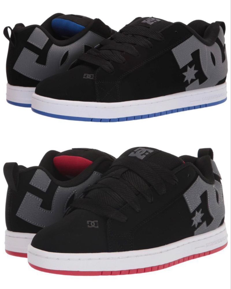 Кросівки DC shoes 42/27 Court Graffik кроссовки blackblue