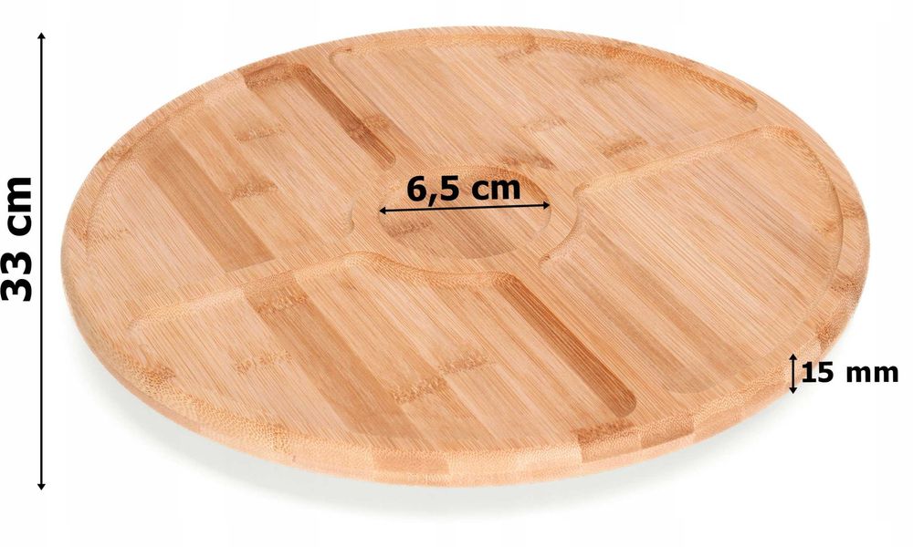 Deska Obrotowa Do Serwowania Serów Przekąsek Przystawek Patera Komory