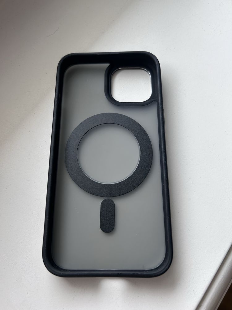 TechProtect Magring Magsafe iPhone 13 14 matte black
