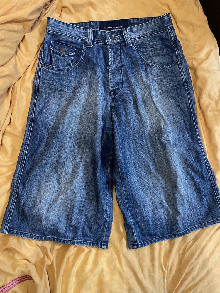 sk8 baggy rap shorts phat farm рэп шорты
