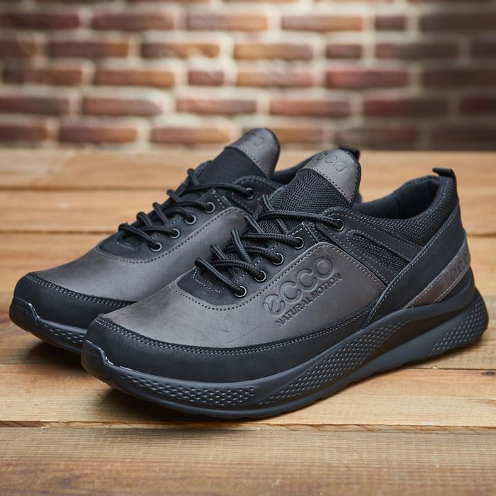 Кожаные кроссовки екко 40-45