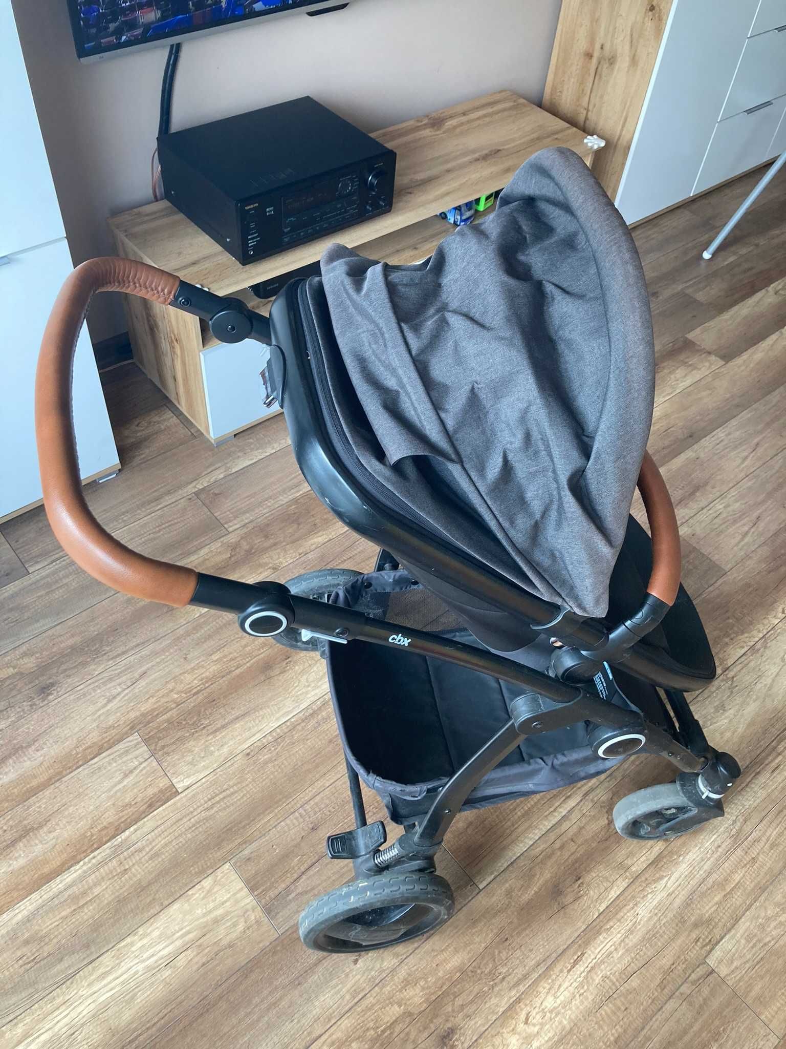 Wózek Cybex CBX Leotie Lux 3w1 stelaż + gondola / spacerówka / fotelik