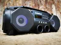 BOOMBOX Głośnik BLUETOOTH Radioodtwarzacz MP3 USB FM KOLUMNA Subwoofer