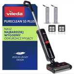 Nezprzewodowy, pionowy odkurzacz myjący Vileda PureClean S5 Plus