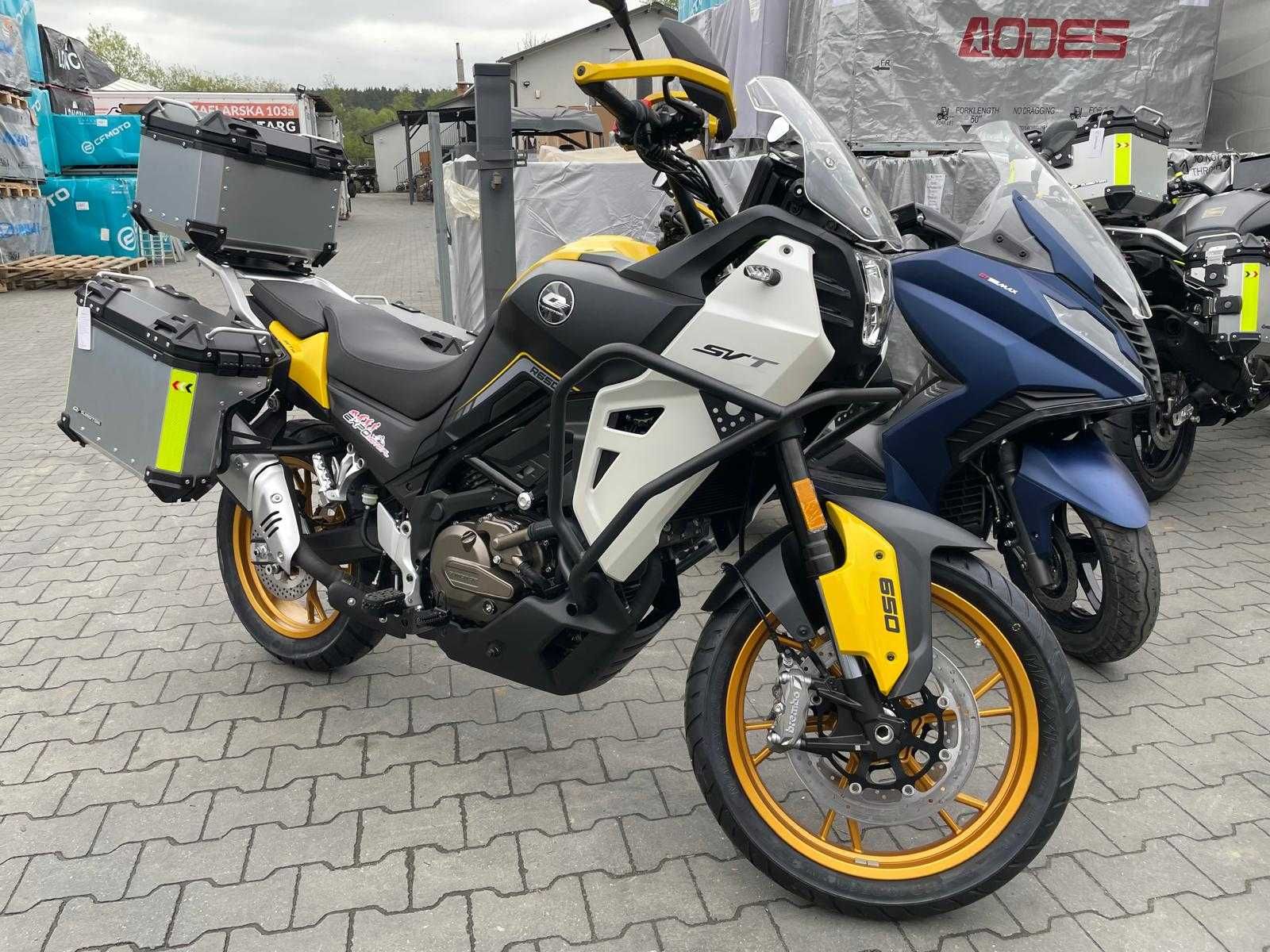 DEMO Qjmotor SVT650X*kufry*RATY*2025r*Vat23%TranscałaPolska