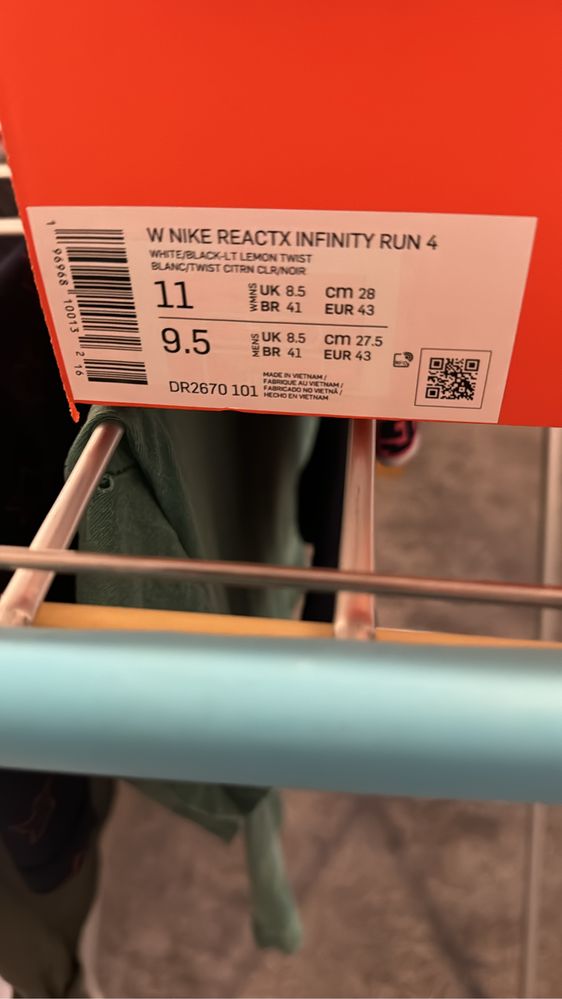 Nike react X infinity run 4