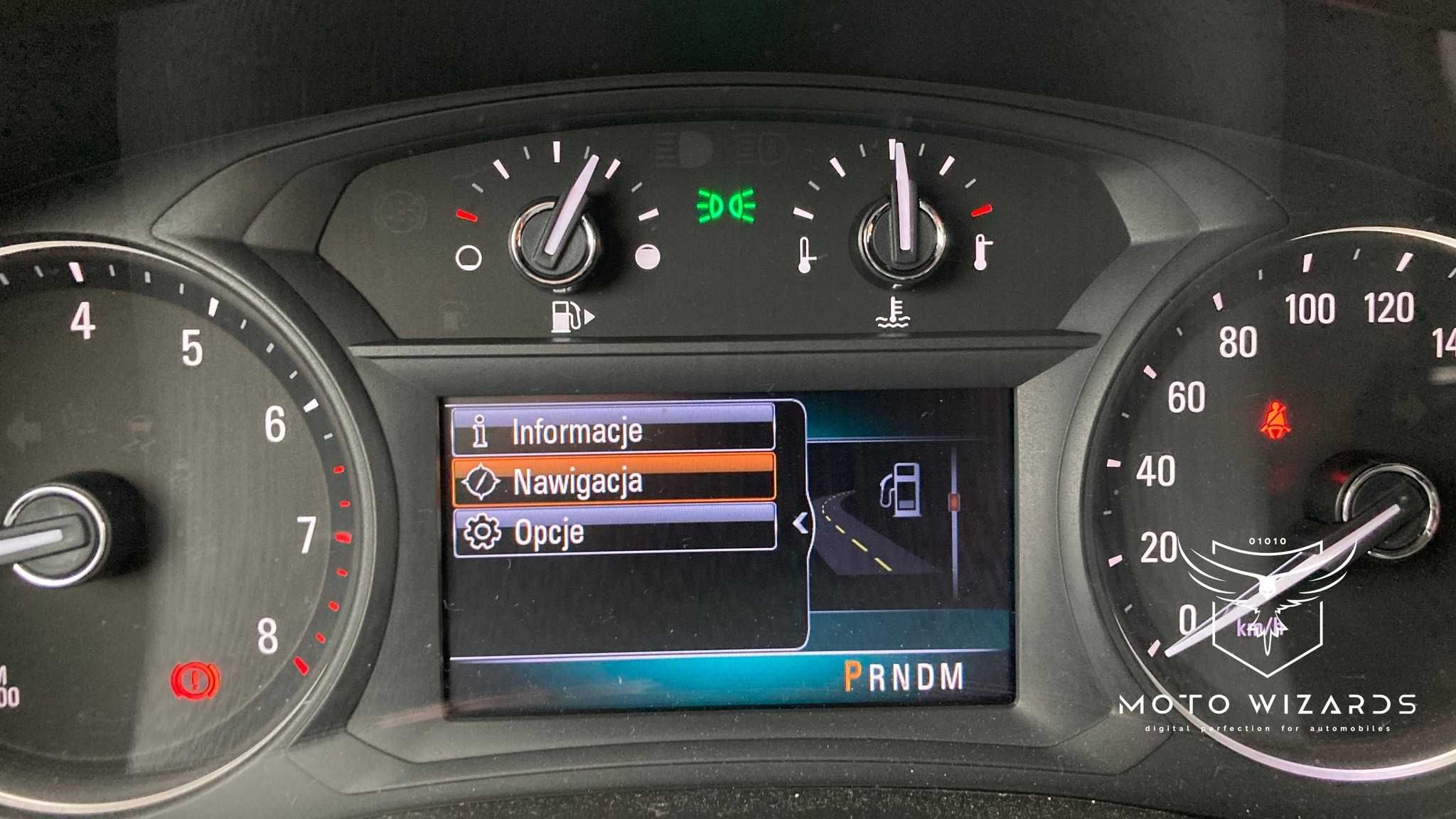 Polskie Menu USA/EU GMC BUICK Encore Enclave CHEVROLET Camaro Volt