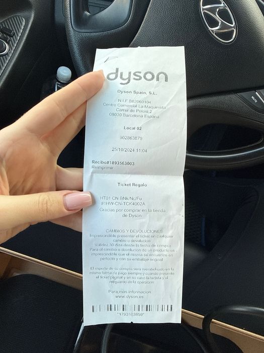 Dyson Airstrait Ceramic Pink полный комплект +чехол