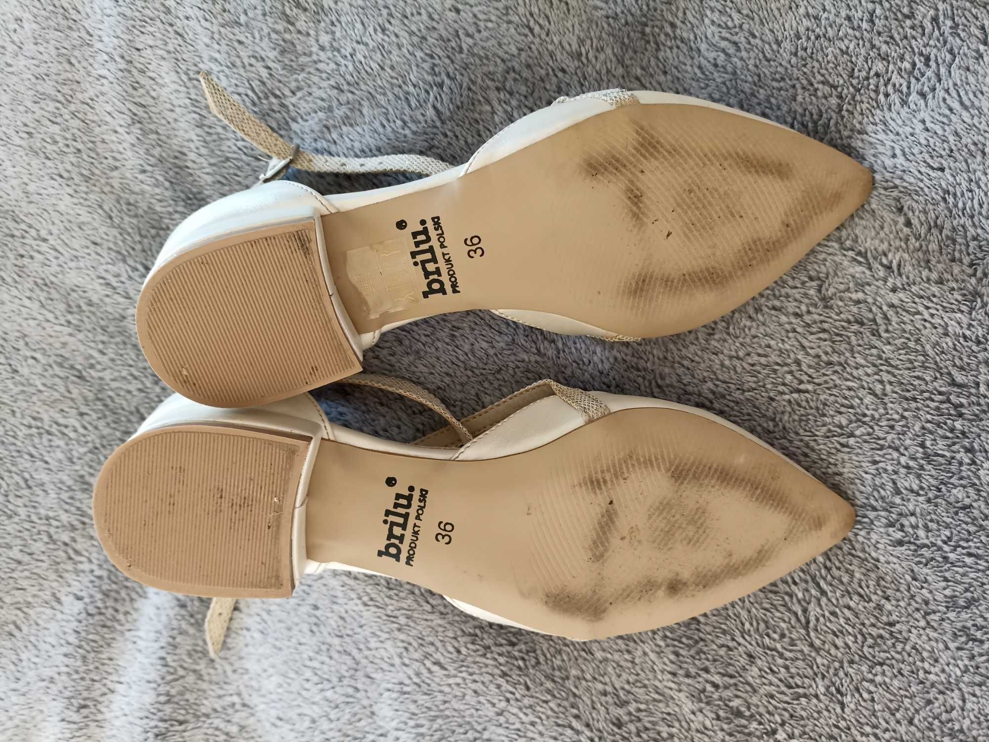 Buty ślubne brilu