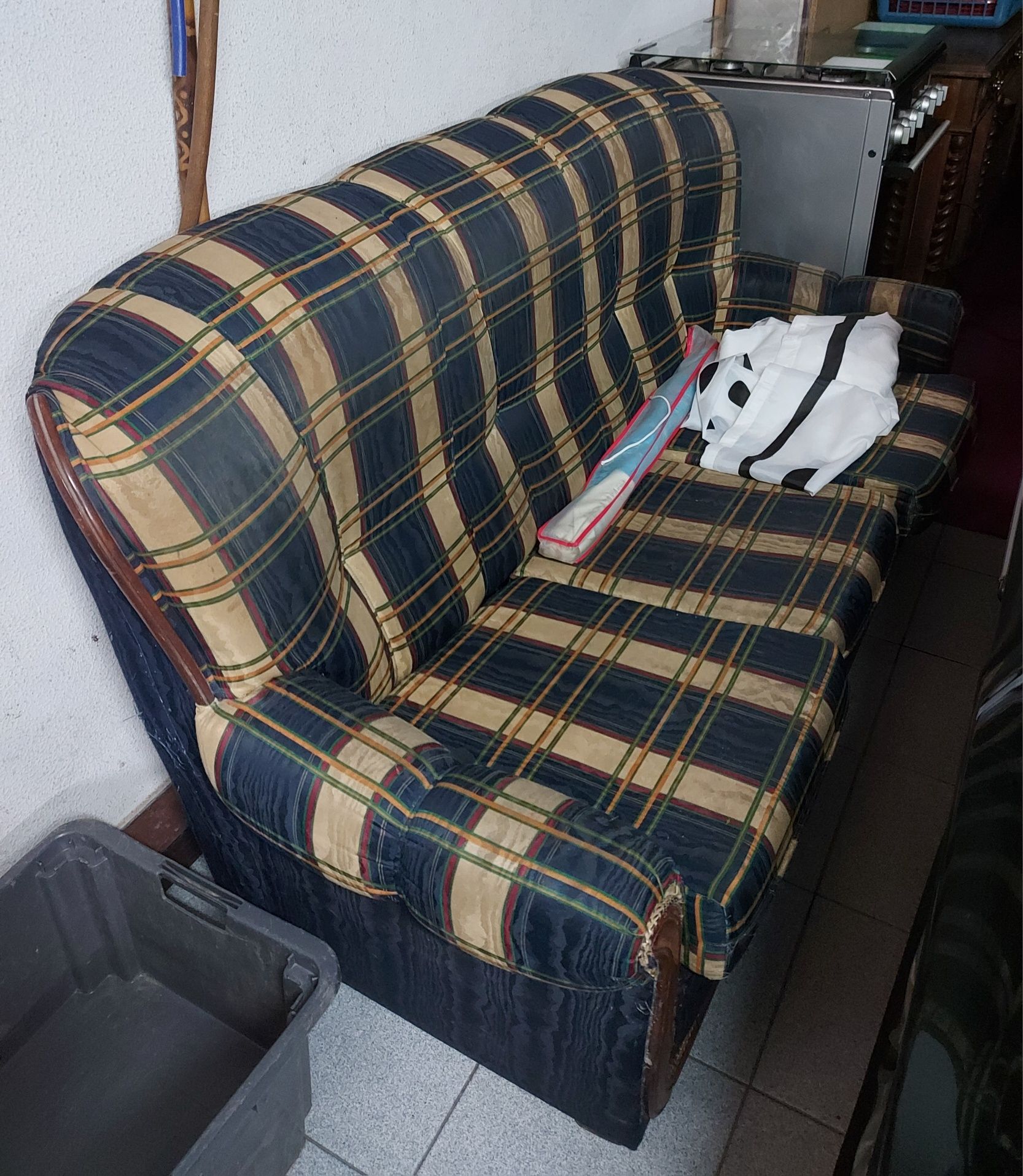 Sofá cama usado para venda