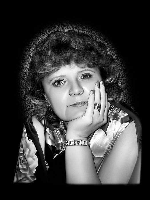 Ретуш фото на пам'ятник. Відновлення старого та пошкодженого фото.