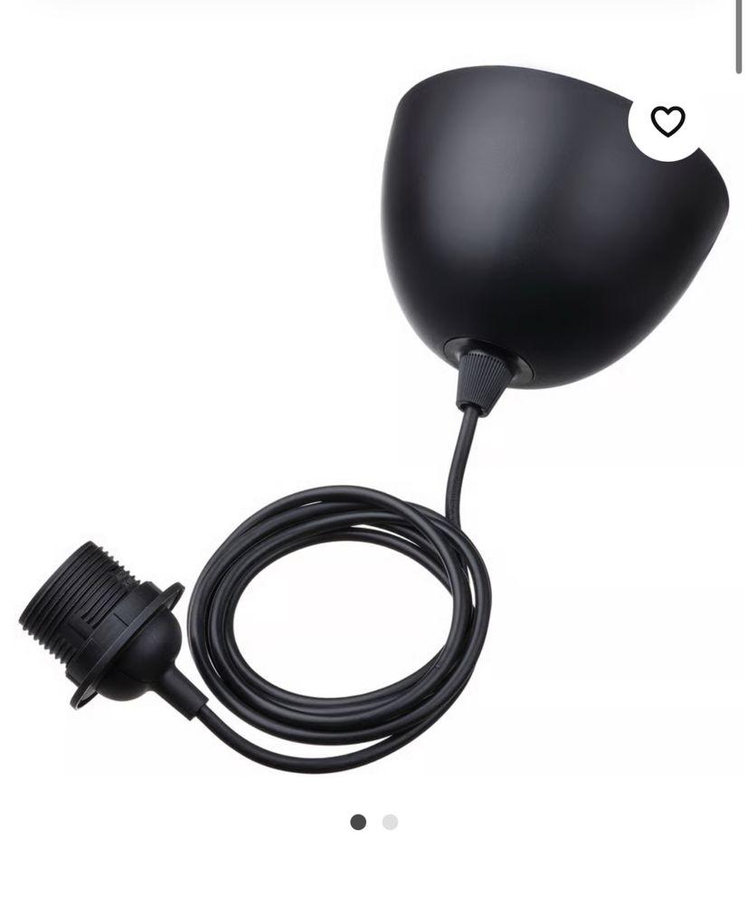 Lampa IKEA Klosz BRUNSTA oprawa HEMMA