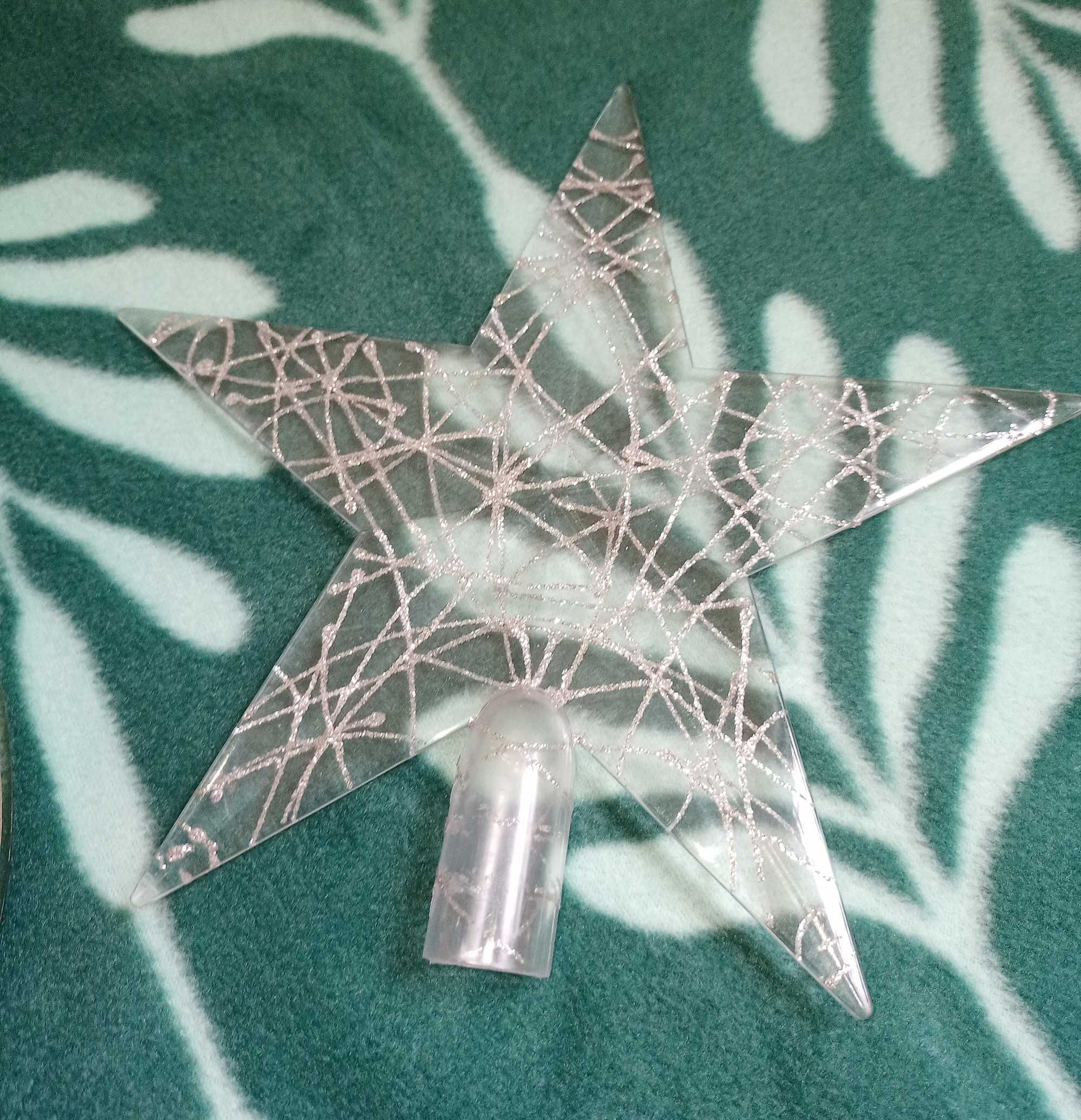 Enfeites de Natal Prateados