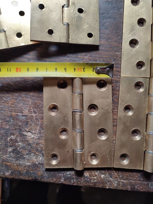 Завесы на двери, окна, латунь