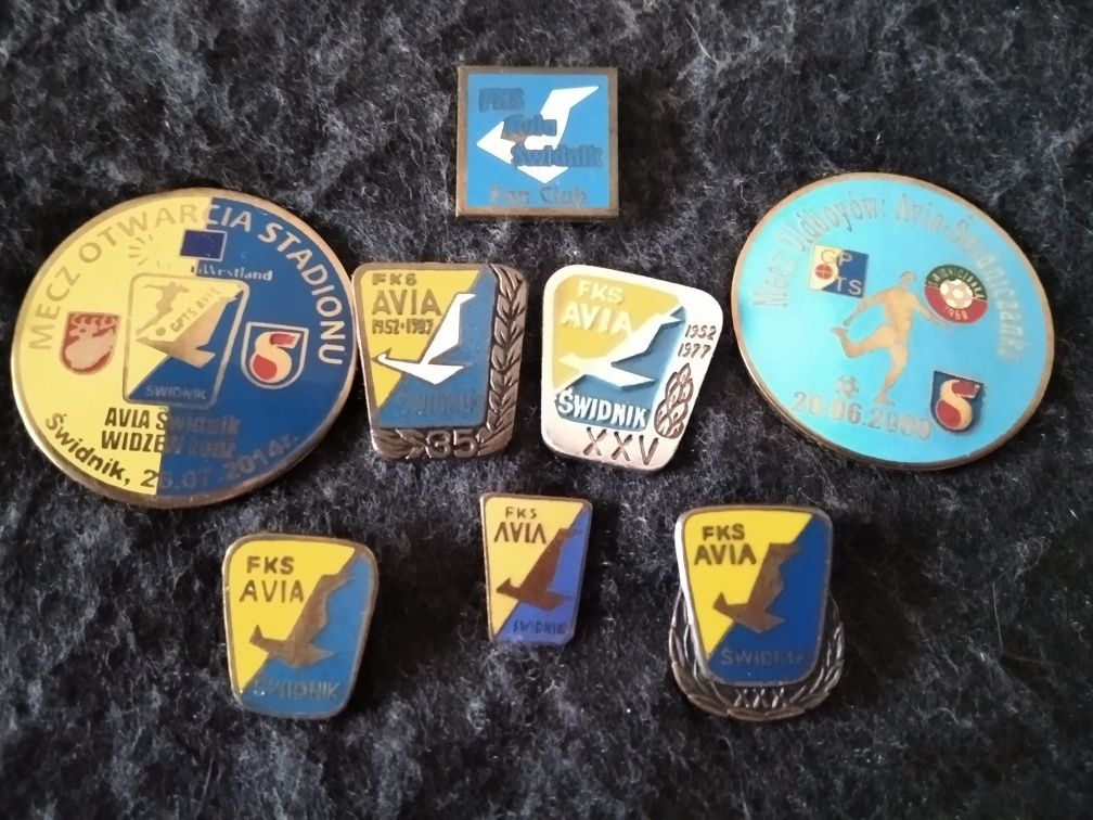 FKS AVIA ŚWIDNIK - przypinki odznaki piny znaczki wpinki pins