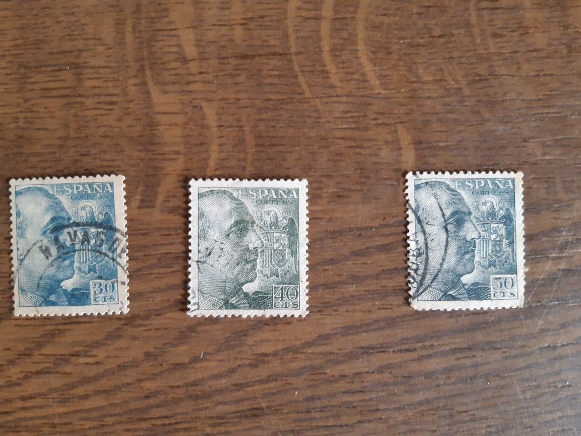 Редкие марки испании 1949 год.